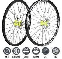 Ruedas EXCESS XLC carbon 451 - OnyxSolid 8 - Onyx Pro 10