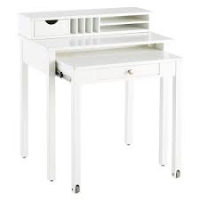 Black And White Wood Desk White Solid Wood Roll Out Desk White Wood Furniture Home Office Furniture Solid Wood Desk