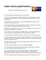 Rd.com knowledge facts you might think that this is a trick science trivia question. 310 Free Magazines From Triviachamp Com