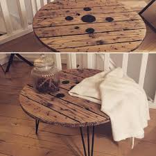 Comment transformer un touret de câble en table extérieur. Table Basse Touret Grand Par Lignebrute Sur Etsy Table Basse Touret Deco Salon Recup Table De Salon