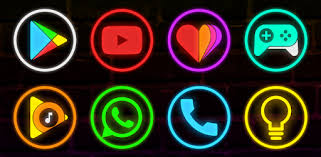 neon glow rings icon pack apps on google play neon glow rings icon pack apps on google play