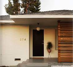 So what does it take to update your home's curb appeal? 50 Concrete Front Porch Ideas Entrance Mid Century Modern Front Porches Front Door Ideas Brick House Modern Porch