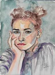 Watercolour 31x41cm. Photo by Carlos Vaz