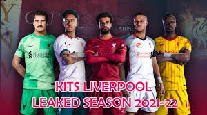 Bird box 2021/2022 liverpool home #11 mohamed salah football soccer kids jersey shorts socks set youth sizes. Pes 2021 Pes 2022 Kits Liverpool Leaked Season 2021 22 Youtube
