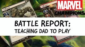 Deal two encounter cards per player instead of one at all times it's so simple, right? Marvel Champions Lcg Battle Report So I Taught My Dad How To Play Boards Swords