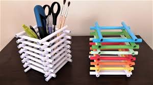 Kagittan Masaustu Kalemlik Yapimi How To Make Paper Pen Stand Pen Holder Youtube