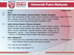 Prosedur Penyediaan Kertas Soalan Peperiksaan Akhir Upm Pu Ps P008 Ppt Download