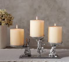 Enjoy free shipping on orders over $35. Pottery Barn Bunny Multi Pillar Candle Holder Centerpiece Easter Silver Decor Other Holiday Seasonal Decor Home Garden