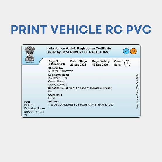 Vehicle RC PVC Print service illustration