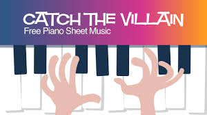 Catch the Villain | FREE Easy Piano Sheet Music - YouTube