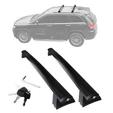Yitamotor Jeep Grand Cherokee Roof Rack Cross Bars With Locks 2011 2012 2013 2014 2015 2016 2017 2018 2019 Updat Jeep Grand Cherokee Luggage Carrier Jeep Grand