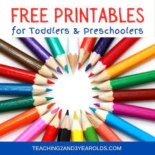 When finished for the day, roll up. Big Collection Of Free Preschool Printables For School And Home