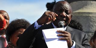 This comes after jabu mabuza's resignation last week, in which he apologised for the power utility's inability to meet the commitment it made to president cyril ramaphosa in december to avoid load. Ramaphosa Gbv Must Be My Struggle It Must Be My So