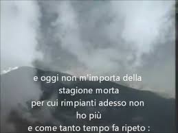 È uno di quei giorni in cui rivedo tutta la mia vita bilancio che non ho quadrato mai posso dire d'ogni cosa che ho fatto a modo mio ma con che risultati non saprei. Domani E Un Altro Giorno Chords Chordify