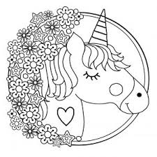 A long time ago, people believed in creatures that looked like white horses or goats, with one horn in the middle of their forehead. Unicorns Free Printable Coloring Pages For Kids