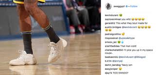 Kevin durant is a star nba basketball player who currently plays for the golden state warriors. Kevin Durant Trolls Nick Young Wearing Yeezys Sole Collector