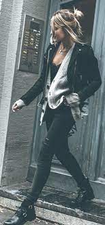 25 Tremendous Cute Winter Outfit Concepts For 2019 Fashioncasual Edgy Outfits Rocker Outfit Rocker Chic Outfit