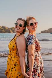 Fun Things To Do In Costa Rica Travel Vlog Best Friend Photoshoot Beach Best Friends Sisters Photoshoot Poses