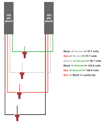 Can i install a 3 wire cord on a new stove and strap the neutral and ground on the stove terminals? Pair Of 12 3 Wires In Outlet Box Showing Neutral Ground Voltage Home Improvement Stack Exchange