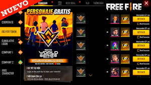 Con los mejores enlaces para descargar series completas en hd 720p y 1080p hd; Salio Garena Regala Todos Los Personajes En Free Fire En Evento Free Fire World Series 2021 Y Mas Free Fire Imagem