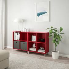Eket Szekrenykombinacio Labakkal Piros Ikea Ikea Eket Eket Ikea