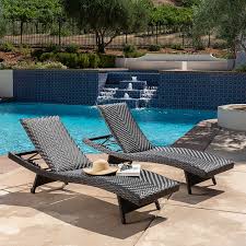Outdoor chaise lounge with wheels. Seagrass Woven Chaise Lounge With Wheels 2 Pack In 2021 Outdoor Chaise Lounge Chair Pool Chaise Lounge Chaise Lounge