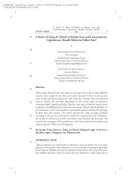 Divorce petitions are required to be prepared in bahasa malaysia before submitted to the high court in malaysia. Pdf A Study Of Talaq Al Tafwid In Islamic Law And Contemporary Legislations Should Malaysia Follow Suit