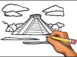 Ver más ideas sobre dibujos de leones faciles, fondos de pantalla animales, dibujos bonitos de animales. Aprender A Dibujar La Piramide Maya De Kukulkan Mexico Como Dibujar La Piramide El Castillo Youtube