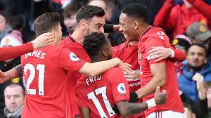 Manchester united, soccer clubs, red devil, badge, text, no. Man Utd S Midfield Was Pathetic Now It S Thriving Neville Salutes Fernandes Co In Pogba S Absence Goal Com