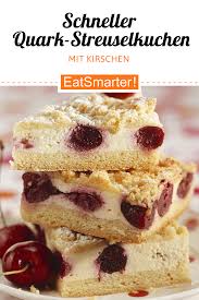 Streuselkuchen Mit Kirschen Quark Rezept Streuselkuchen Mit Kirschen Streusel Kuchen Kuchen