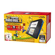 *to enjoy the 3d effect of nintendo 3ds software, you must experience it from the system itself. Nintendo 2ds Azul New Super Mario Bros 2 New Super Mario Bros Nintendo 2ds Nintendo