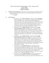 Https Www Dhs Gov Sites Default Files Publications Chief Foia Officer Weekly Report 2011 0 Pdf