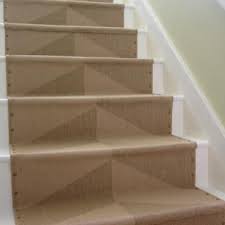 Use this ikea doormat hack to make a stair runner for £20. Nailhead Stair Runner Stairway Diy Stairs Ikea Rug Stair Runner