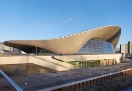 Zaha Hadid S Olympic Aquatics Centre Due To Open In Its Completed Form Zaha Hadid Buildings Zaha Hadid London Aquatics Centre