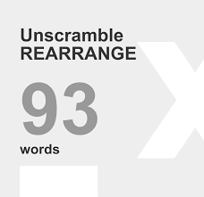 The three of them make up the 3_ the tapping toes. Á… Unscramble Rearrange 93 Words Unscrambled From Letters Rearrange