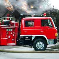Drive the fire truck to the burning buildings. Firefighters Truck 2 Online Fire Truck Game
