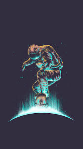 Telefon duvar kağıtları veya başka bir değişle wallpaper trendleri artık diğer bir çok şey gibi değişmekte ve gelişmekte. Astronot Kaykay Telefon Duvar Kagidi
