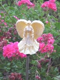 Solar Angel Garden Stakes With Color Changing Solar Light