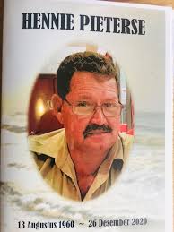 Hennie Pieterse Memorial Page