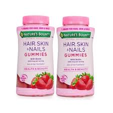 Nature S Bounty Hair Skin And Nails 460 Gummies Walmart Com Walmart Com