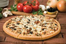 Sausage Pepperoni Mushroom Black Olives Extra Cheese Pizza Heaven Godfathers Pizza Retro Recipes My Favorite Food