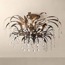 Kathy Ireland 21 Wide French Garden Ceiling Light 08268 Lamps Plus Ceiling Lights Flush Mount Ceiling Lights Kathy Ireland