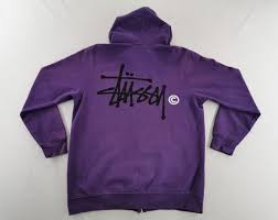 Stussy Hoodie Stussy Sweatshirt Stussy Big Logo Hoodie Sweater Etsy Sweatshirts Hoodies Stussy Hoodie