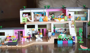 Mansion Moderna De Lujo Playmobil Mansions Luxury Barbie Toys Modern Mansion