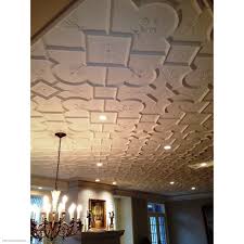 Plaster Old English Ceiling Ornamented Small Panel 1 1 2 Relief Covers 6 Sf In 2020 Ceiling Design Ceiling Coffered Ceiling
