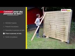 Comment Poser Des Panneaux En Bois Bricomarche Youtube Panneau Bois Comment Poser Bois