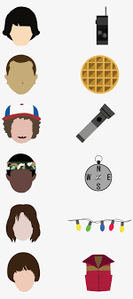 Picture Free Library Icon Set On Behance Stranger Things Clipart Png Image Transparent Png Free Download On Seekpng