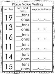 These worksheets only use tens and ones (no hundreds or thousands). Related Image Tens And Ones Worksheets Place Value Worksheets 2nd Grade Math Worksheets