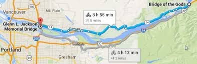Car fell off the glenn l. Bridge Of The Gods To I 205 Gorge Vr