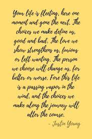 Your Life Is Fleeting Quotes By Justin Young Longing Quotes Love Me Quotes Inspirational Quotes